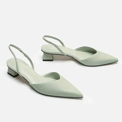 Quennie - Bequeme Slingpumps mit Blockabsatz