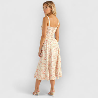 Mae | Elegantes Velourskorsett