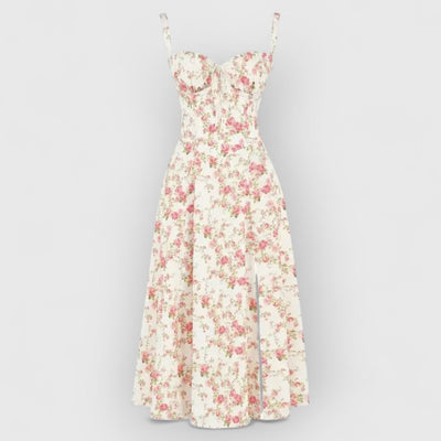 Mae | Elegantes Velourskorsett