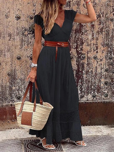 Josie - Fließendes Maxikleid Zeitlose Eleganz für Jede Gelegenheit