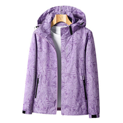Outdoor Jacke mit Kapuze – Leichte Übergangsjacke für Freizeit und Outdoor