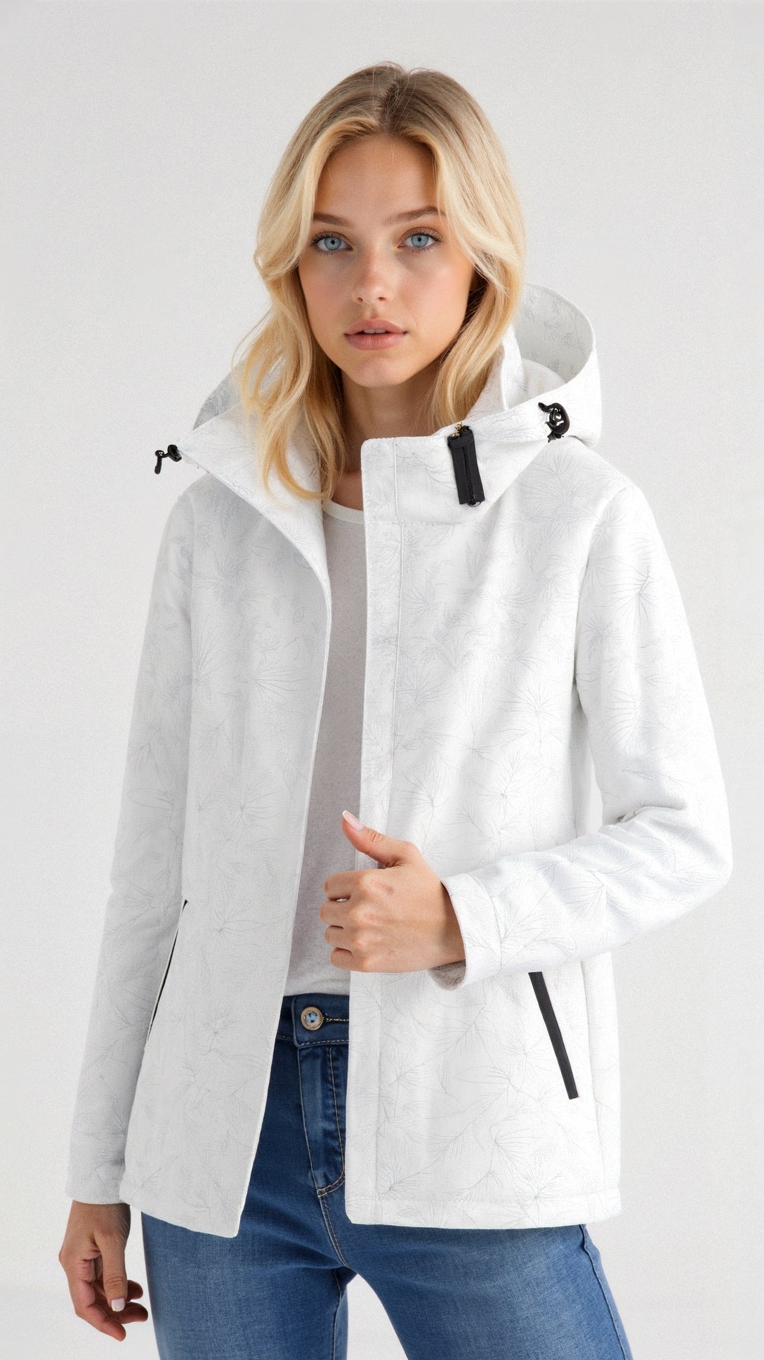 Outdoor Jacke mit Kapuze – Leichte Übergangsjacke für Freizeit und Outdoor