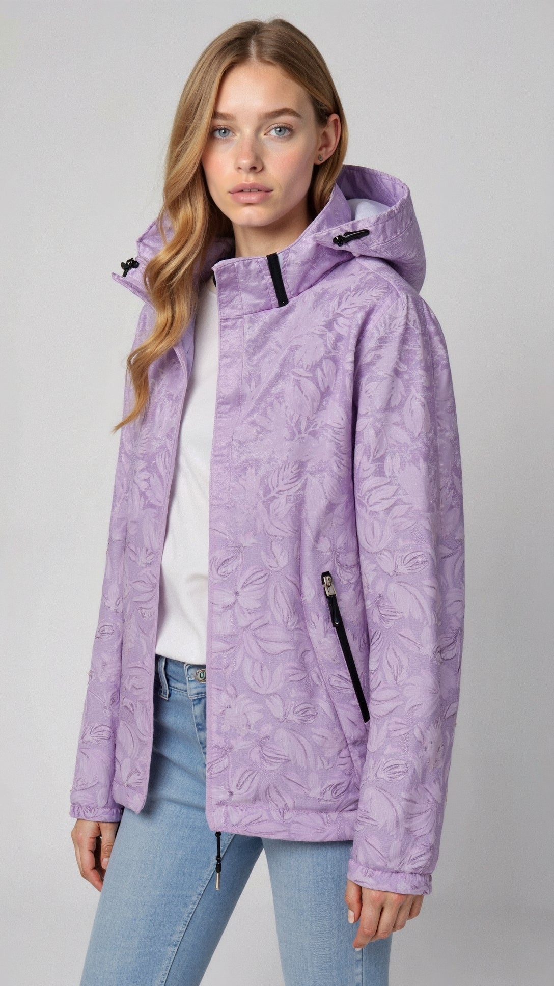 Outdoor Jacke mit Kapuze – Leichte Übergangsjacke für Freizeit und Outdoor