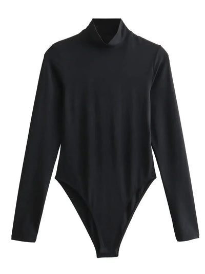 Shamie - Eleganter Rollkragen-Body