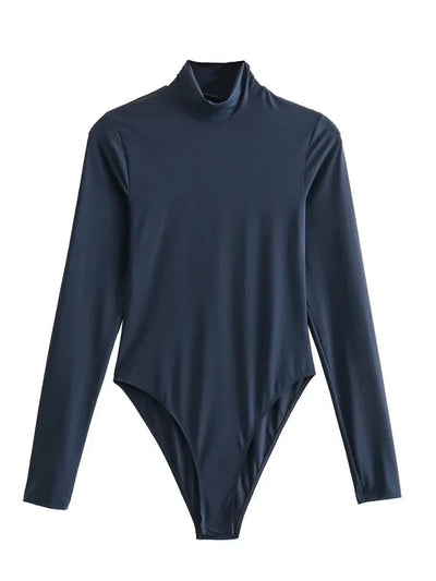 Shamie - Eleganter Rollkragen-Body