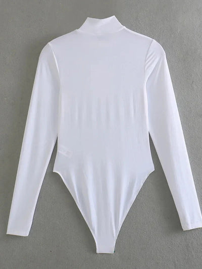 Shamie - Eleganter Rollkragen-Body