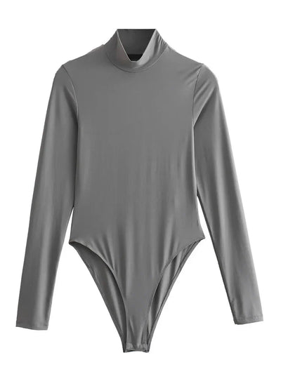 Shamie - Eleganter Rollkragen-Body