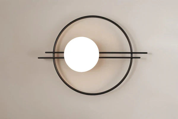 Moderne Kugel Wandleuchte – Elegante LED Wandlampe im Gold Design