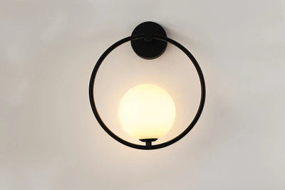 Moderne Kugel Wandleuchte – Elegante LED Wandlampe im Gold Design