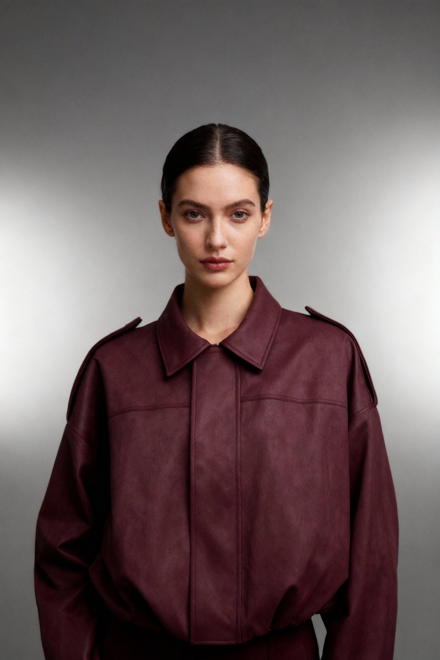 NOIR | SUEDE BOMBERJACKE