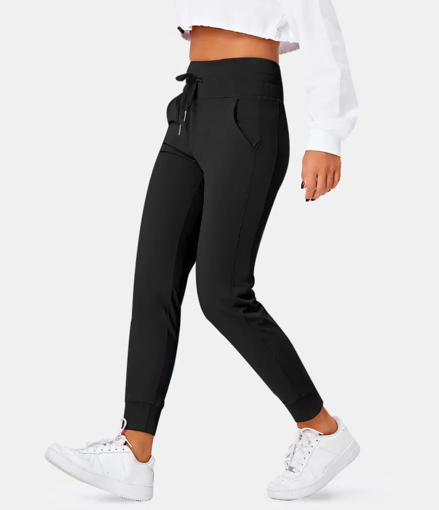 Yogahose | Mit Seitentasche und Kordelzug