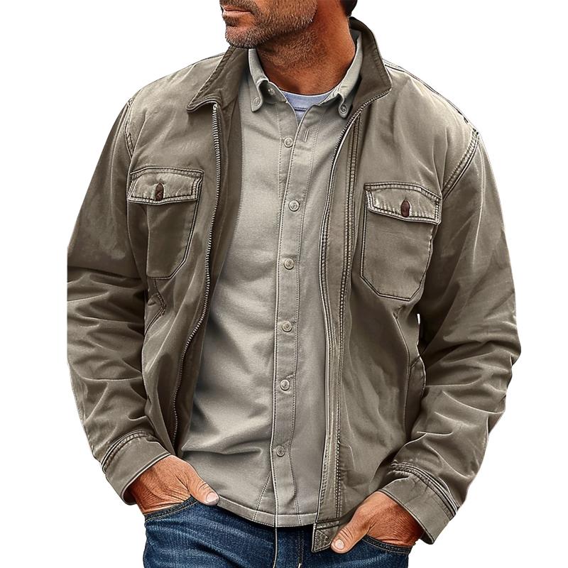Heritage Canvas Herrenjacke