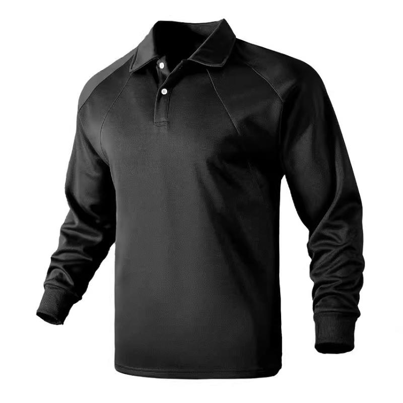 Langarm-Poloshirt | Klassischer Kragen | Sportlich-eleganter Stil