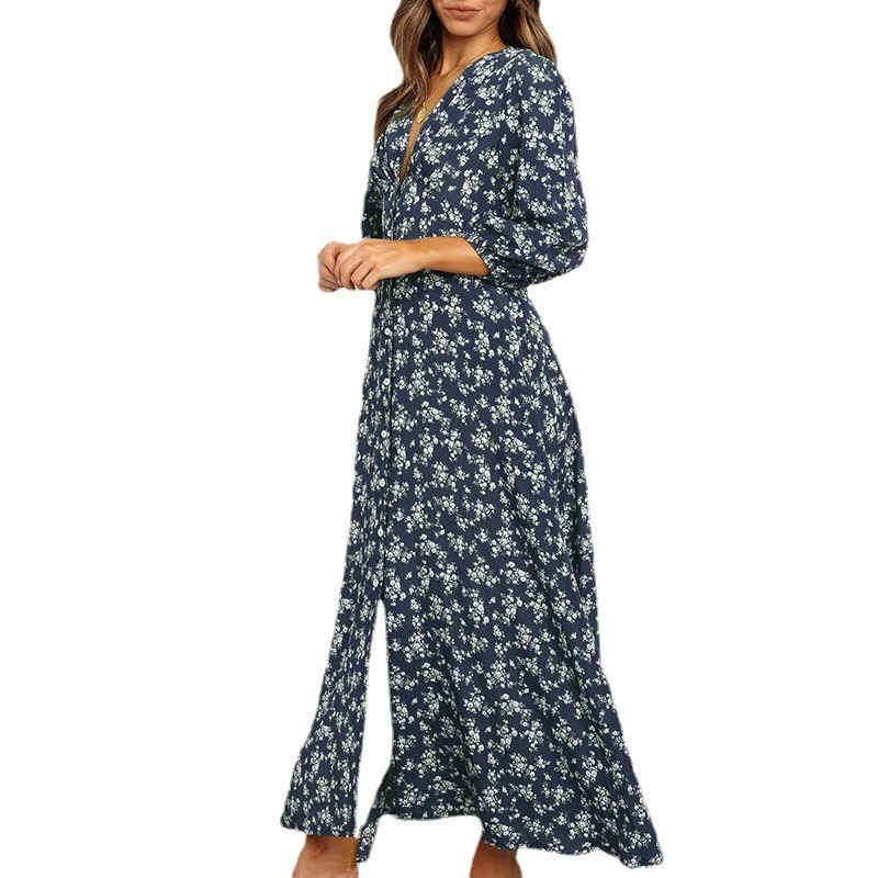 Vanessa - Elegantes, fließendes Maxikleid für Damen