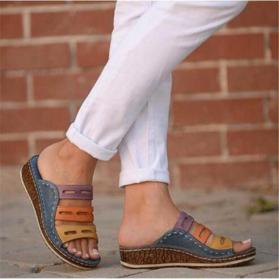 3COLOR - premium orthopädische sommersandalen mit gesundheitssohle