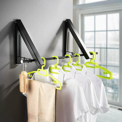 SnapDry™ | Zusammenklappbarer Wäscheständer für die Wand