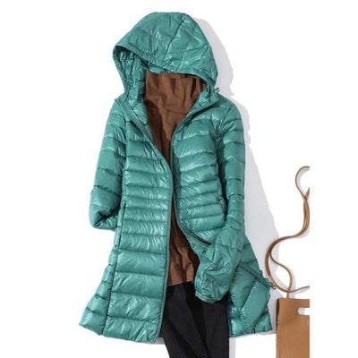 Damen Langjacke wasserabweisend