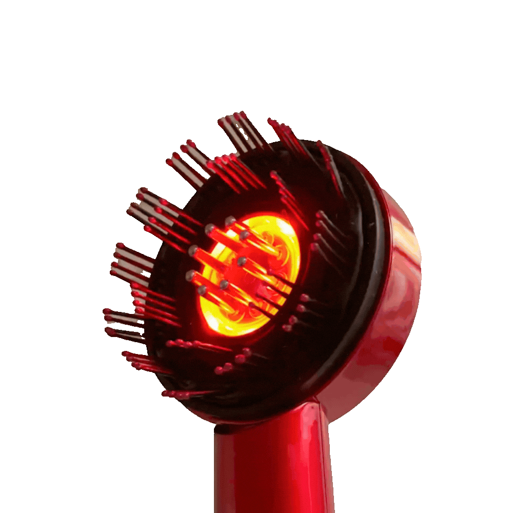 RedWave™ – Massierende Kopfhautbürste