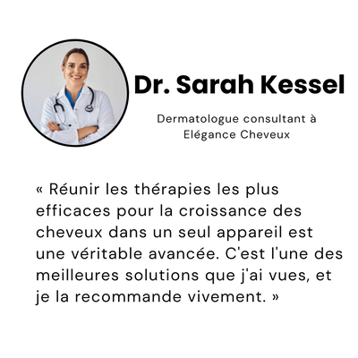 RedWave™ – Massierende Kopfhautbürste