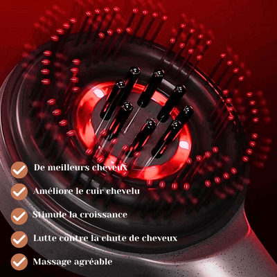 RedWave™ – Massierende Kopfhautbürste