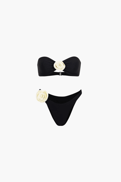 Romantisches Damen Bikini-Set mit Blumenmuster – Sommer 2025