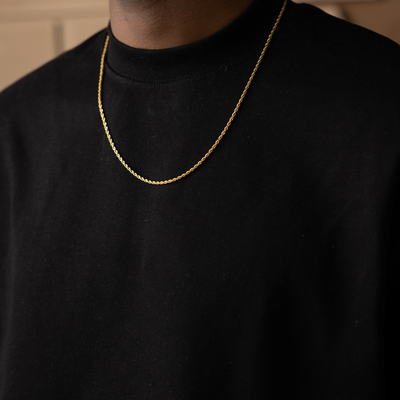 Kordelkette 3MM (Gold)