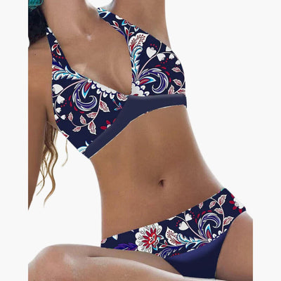 Rückenfreier Damen Bikini - Neckholder Design für Sommerurlaub