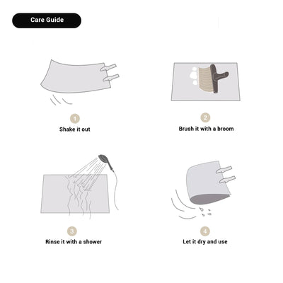 HavenMat™ | Abstrakte Anti-Rutsch-Badematte im skandinavischen Stil