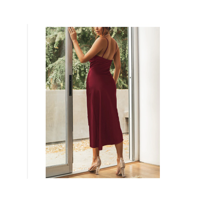 Mabel - Verführerisches Satin-Abendkleid