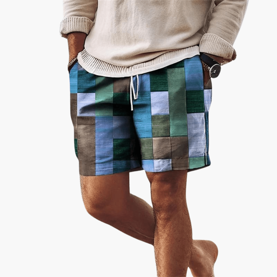Schnelltrocknende Badeshorts für Herren - Sommer-Style