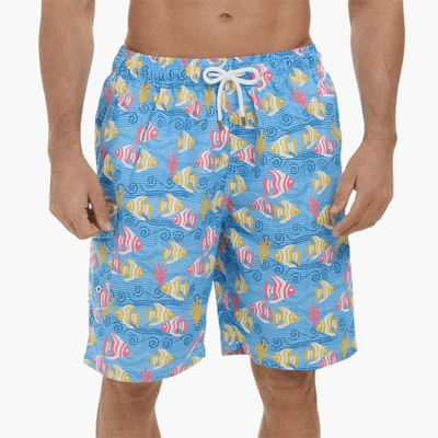 Schnelltrocknende Shorts - Herren Badeshorts mit Stretch