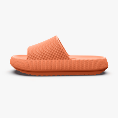 Slide-Sandale mit Strukturband | Extra-Sohle | Bequem & Modern