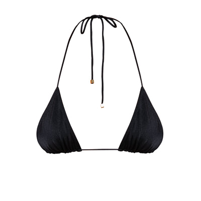 Stella™ – Schwarzes Mini-Dreieck-Bikini-Top