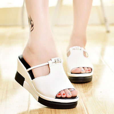 Maricris - Elegante Keilpantoletten für Damen