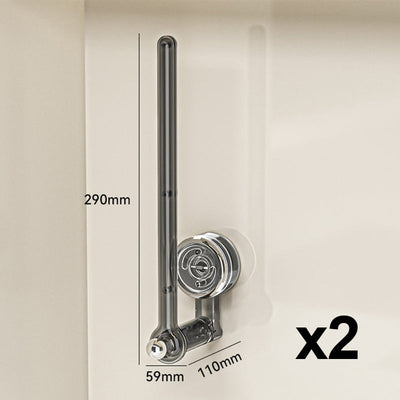 VacuRoll™ | Multifunktionaler Vakuum-Saugnapf-Toilettenpapierhalter