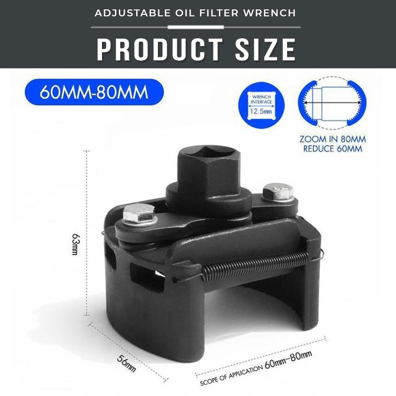 PowerGrip™  – Die verstellbare Ölfilterzange mit maximalem Halt