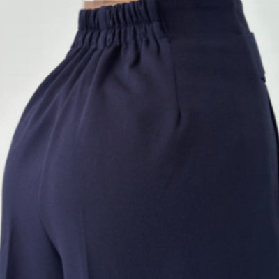 Mariani – Modische Hose Mit Weitem Bein