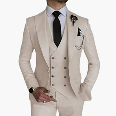 Stylisher Slim Fit Anzug - moderner Look für Herren zur Hochzeit