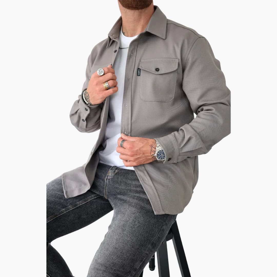 Thom | Hemdjacke mit Knopfleiste