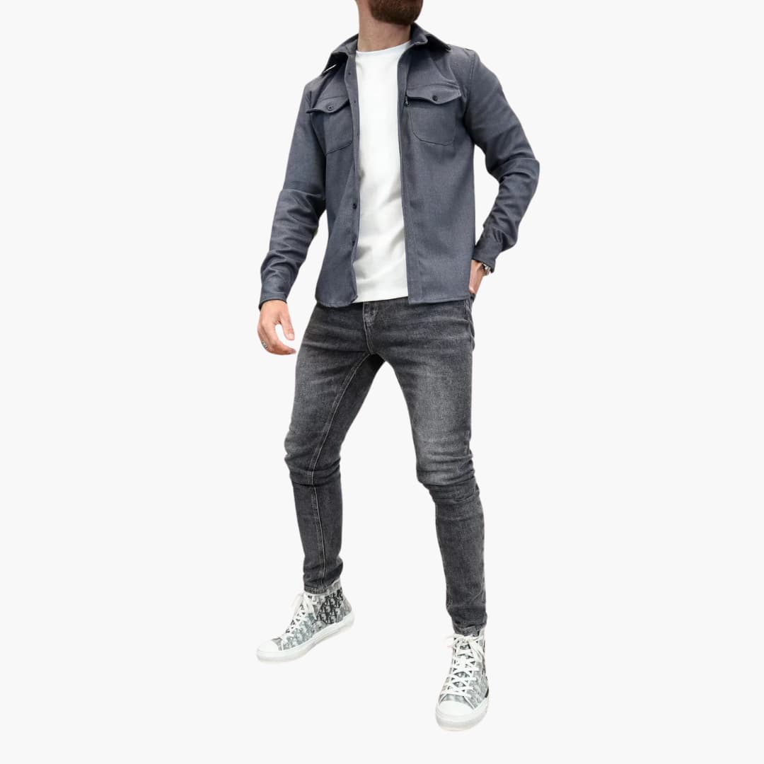 Thom | Hemdjacke mit Knopfleiste