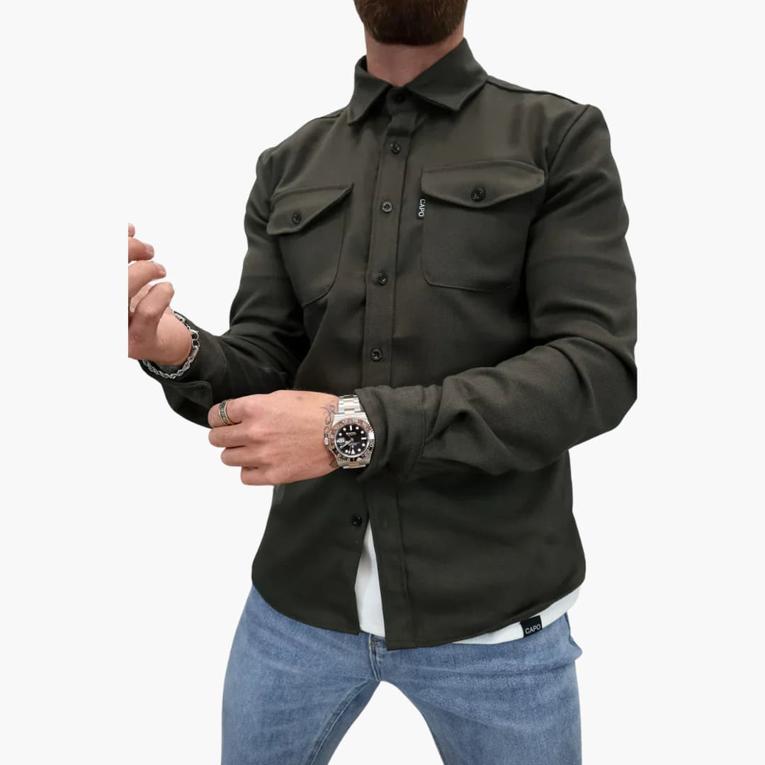 Thom | Hemdjacke mit Knopfleiste