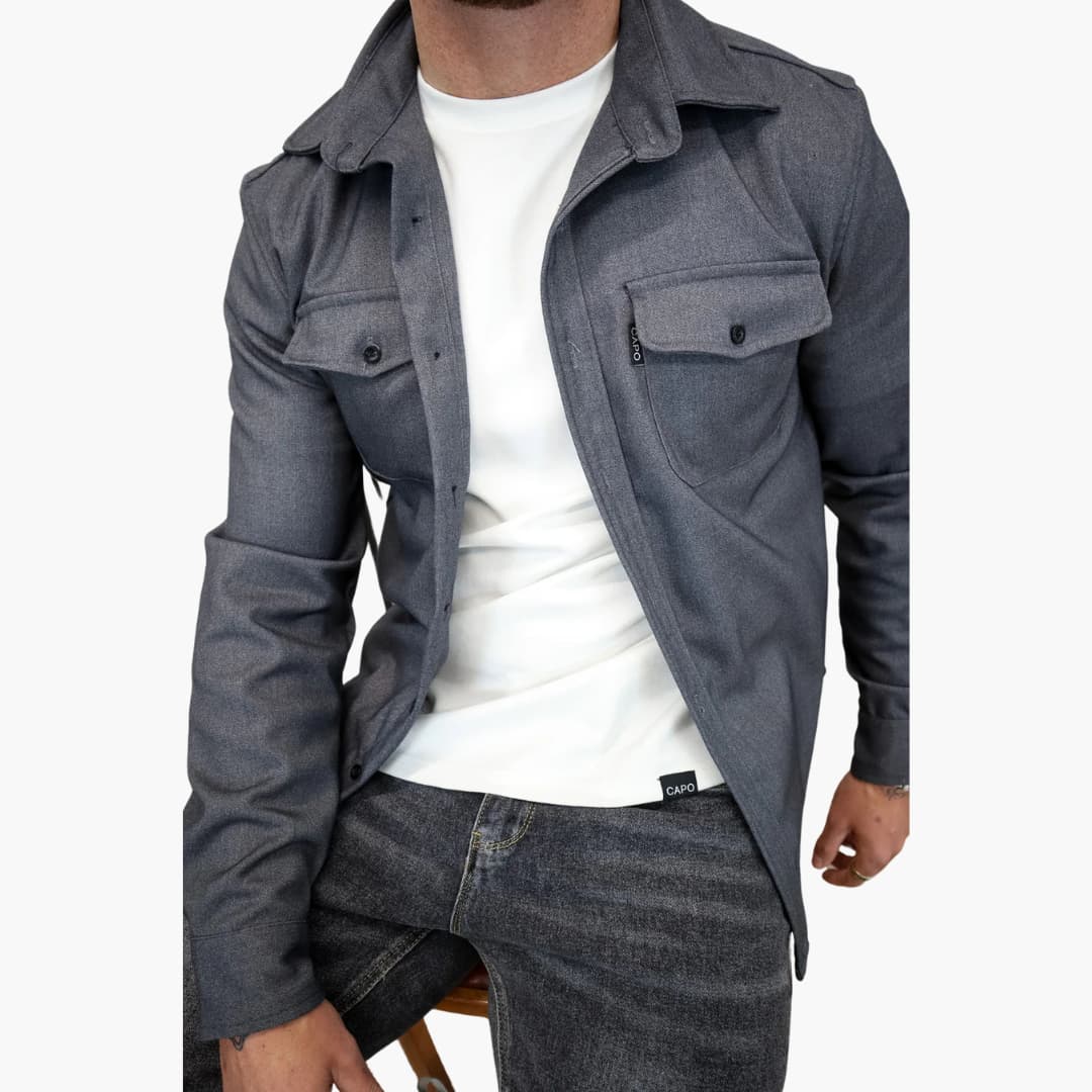 Thom | Hemdjacke mit Knopfleiste