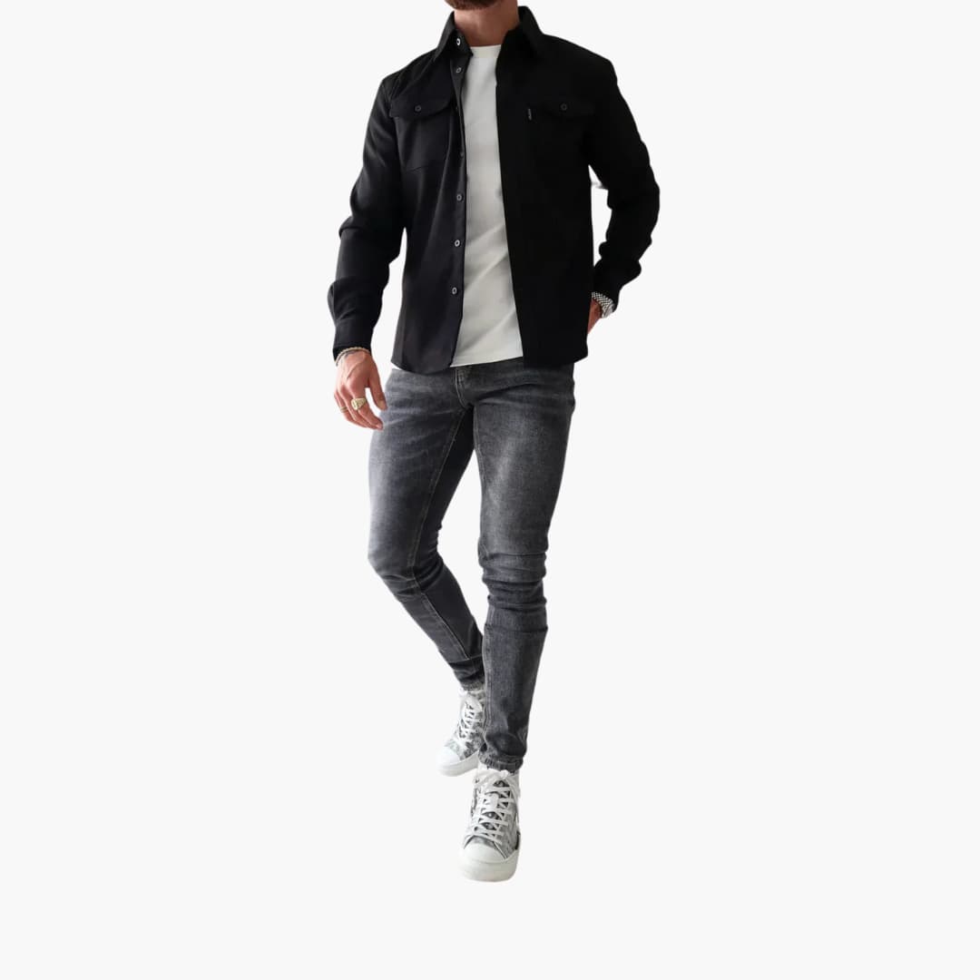 Thom | Hemdjacke mit Knopfleiste