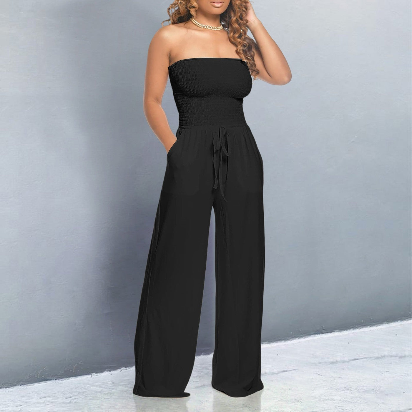Oriana – Eleganter Off-Shoulder Jumpsuit