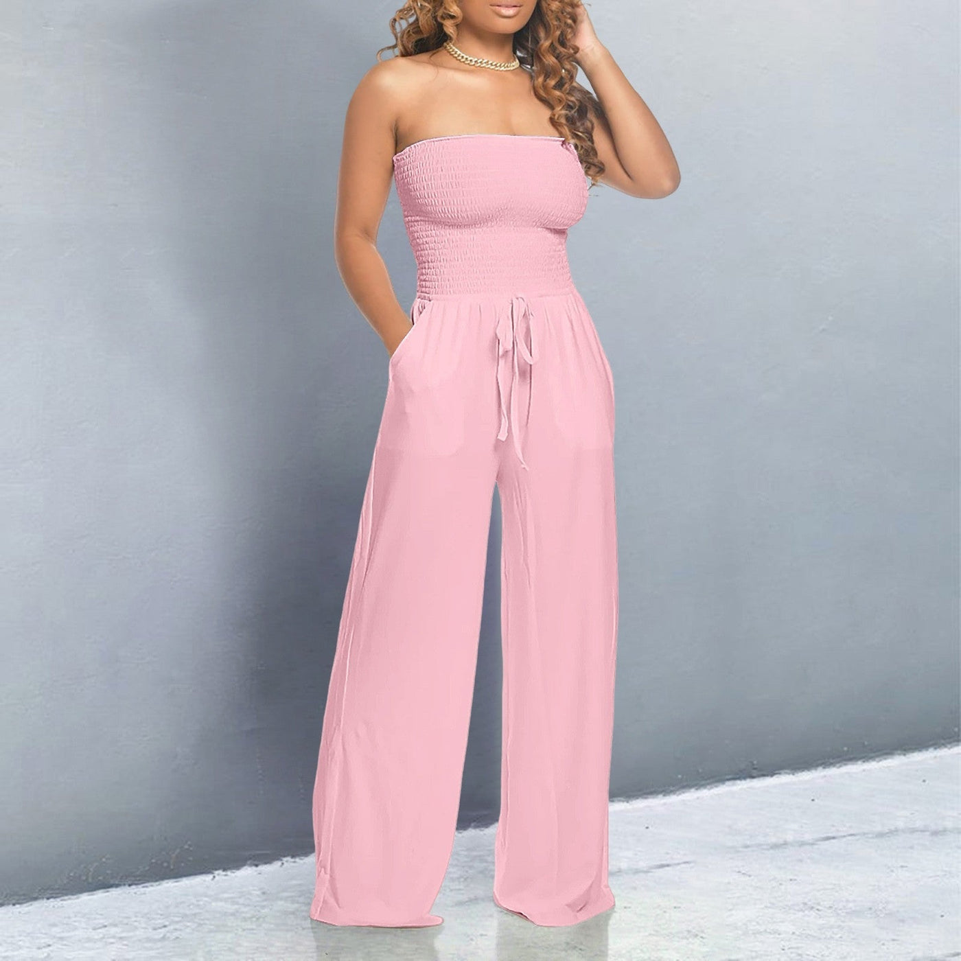 Oriana – Eleganter Off-Shoulder Jumpsuit