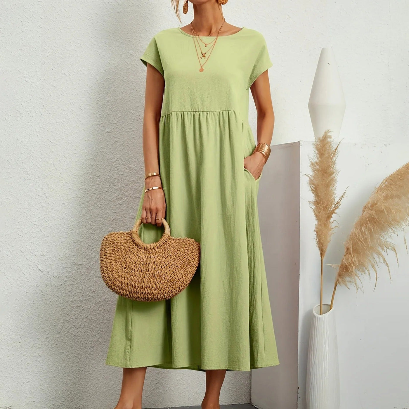 Catherine | Elegantes Essentielle Kleid