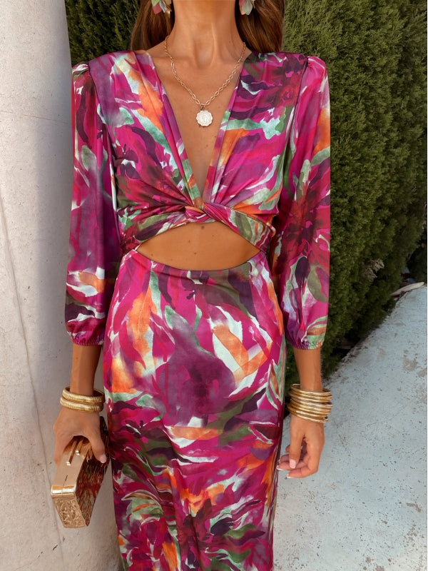 Danika | Elegantes Kleid mit Cut-Out