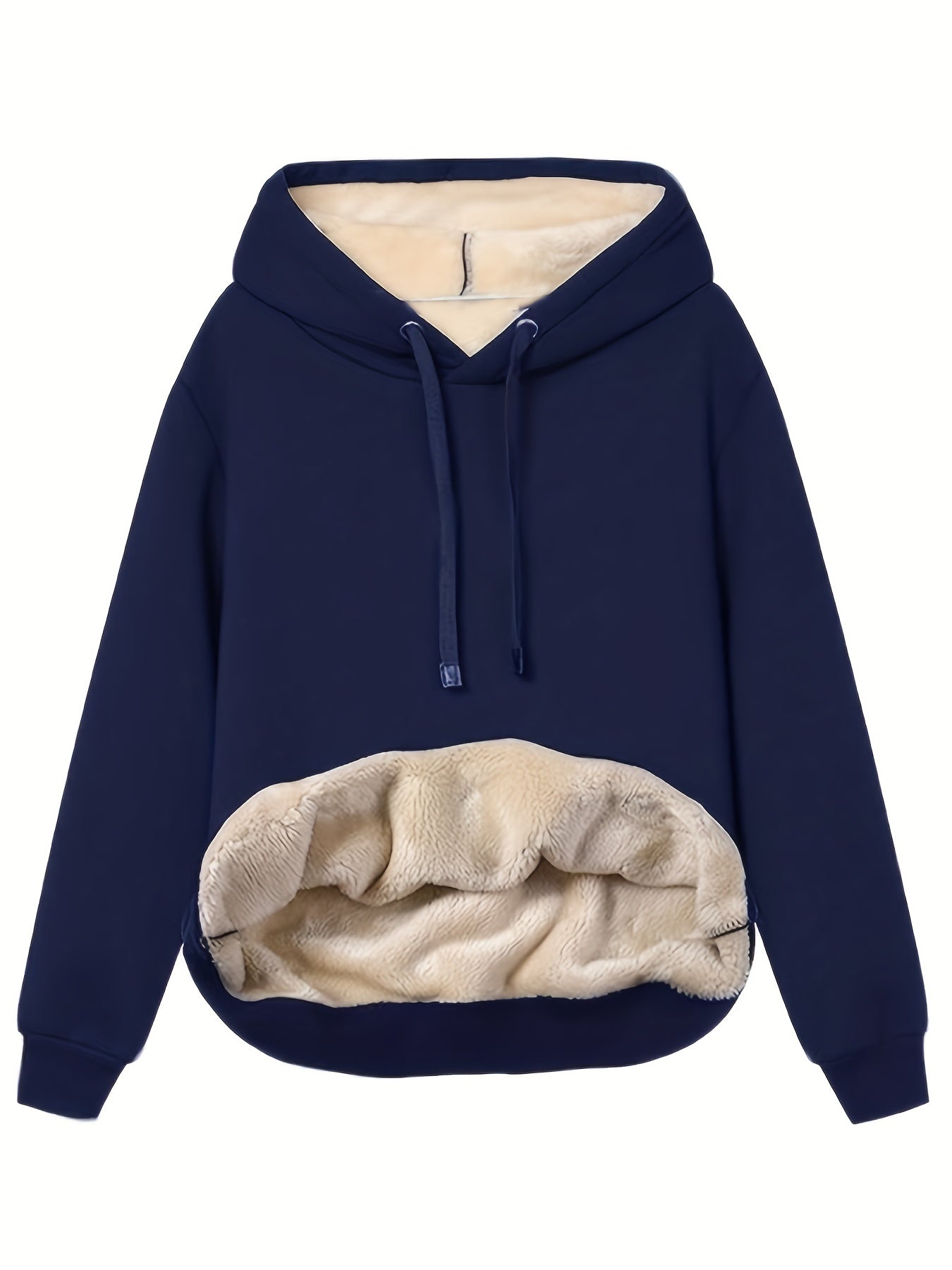 Warmer Fleece-Kapuzenpullover für Frauen - Tabea