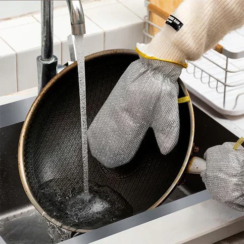 CleanWash™ – Praktische Geschirrspülhandschuhe für Müheloses Reinigen