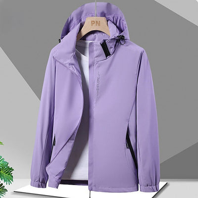 Weiche klassische Kapuzenjacke - Myriam